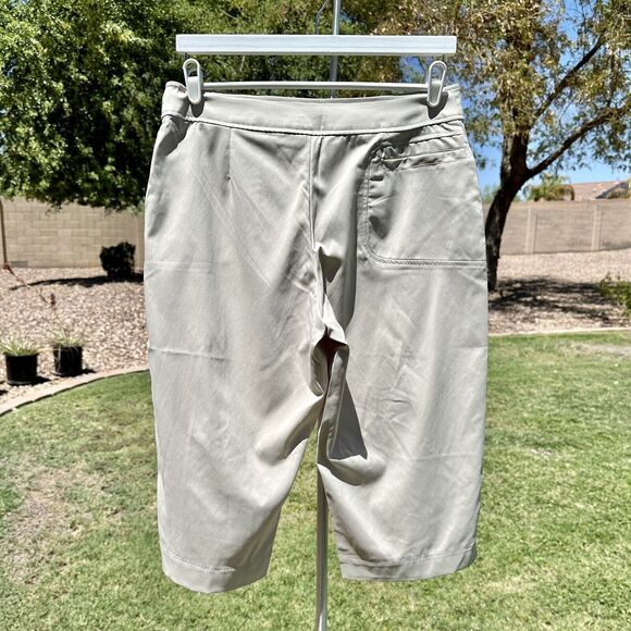 Tail Tech Women’s 17” Chino Golf ATHLEISURE Pedal Pusher Slant Pocket Size 10 - Picture 7 of 8